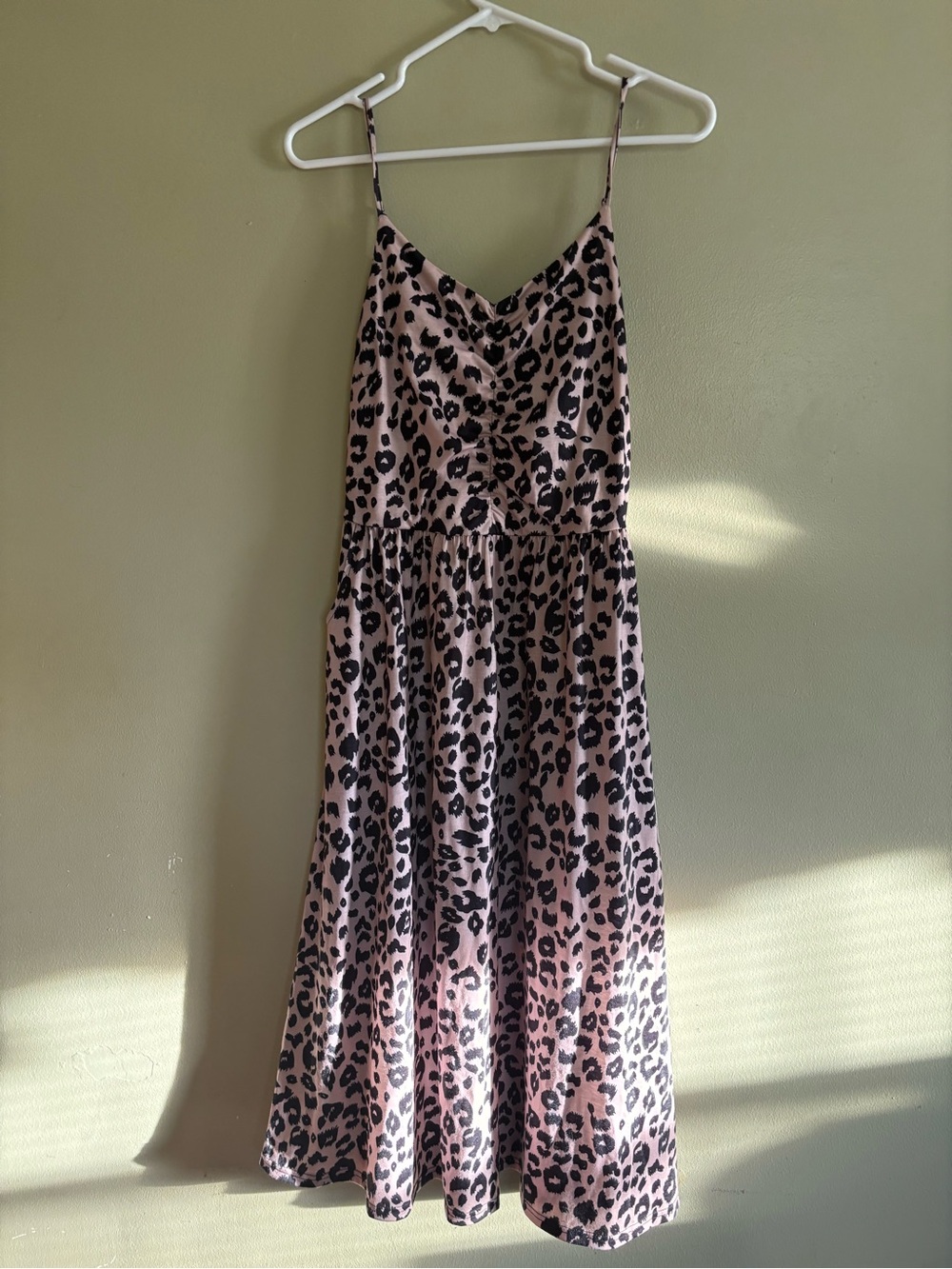 New w/o tags leopard print Slip Dress